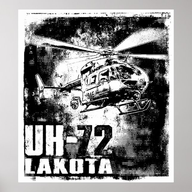 Poster UH-72 Lakota (Frente)