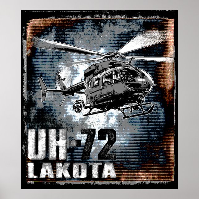 Poster UH-72 Lakota (Frente)