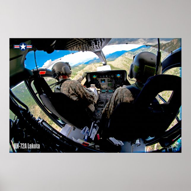 POSTER UH-72A LAKOTA COCKPIT (Frente)