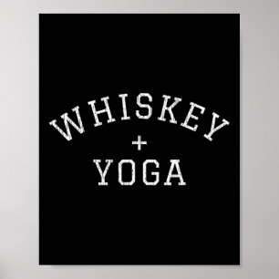 Poster Uísque + Yoga