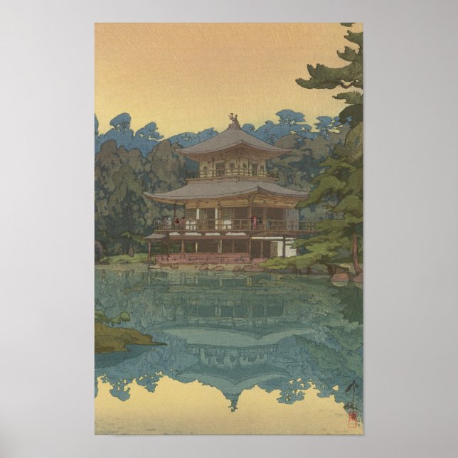 Poster Ukiyoe Art Japonês (Hiroshi Yoshida) (Frente)