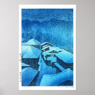 Poster ukiyoe - hasui - m04 - Hataori Hot Primavera -