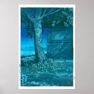 Poster ukiyoe - hasui - No.9 Hachirôgata, Akita -