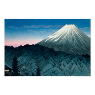 Pôster Ukiyoe [komei] 06 Monte Fuji De Hakone