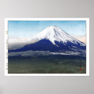 Poster ukiyoe - Yoshida - 09 - Aldeia de Yoshida-