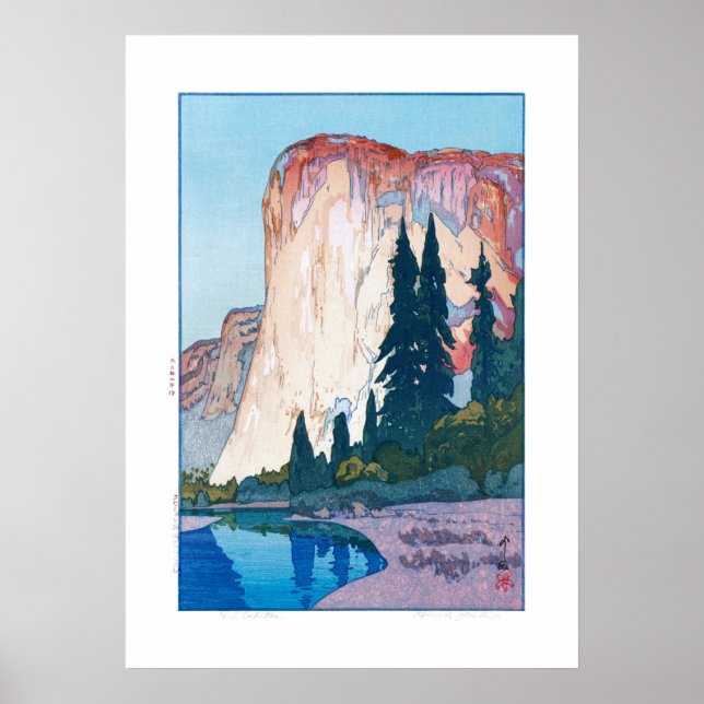 Poster ukiyoe - Yoshida - 15 - El Capitan -  (Frente)