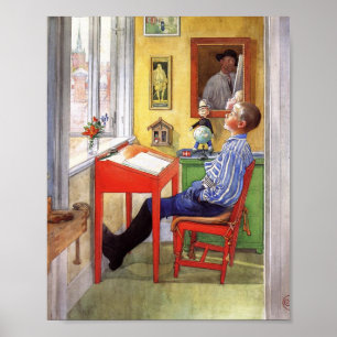 Poster Ulf Fazendo O Trabalho De Casa