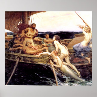 Pôster Ulisses e as Sirens