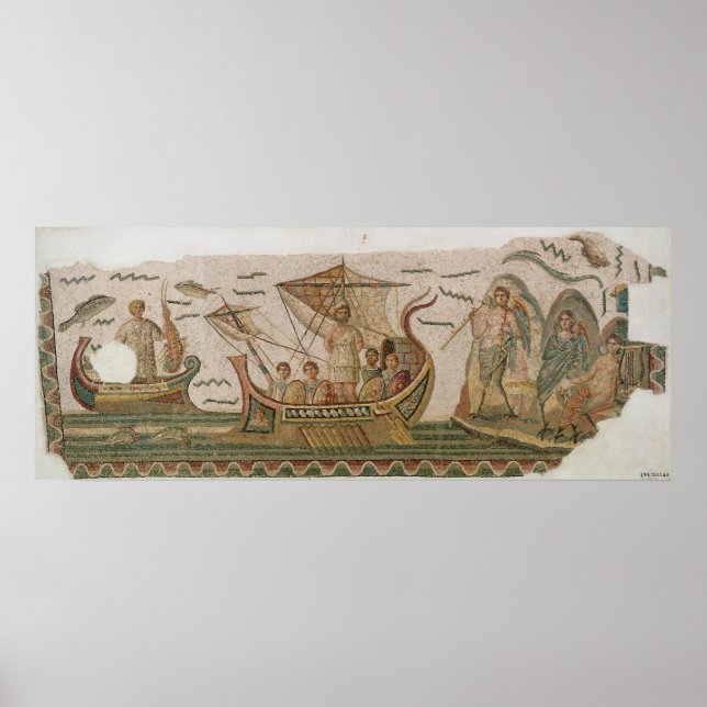 Poster Ulisses e as Sirens (Frente)