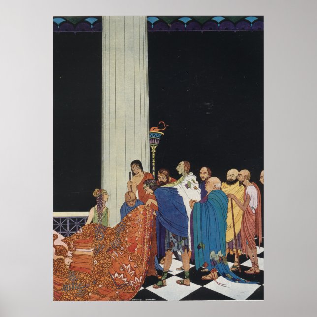 Pôster Ulisses no Palácio de Circe (Frente)