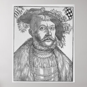 Pôster Ulrich, duque de Wurttemberg