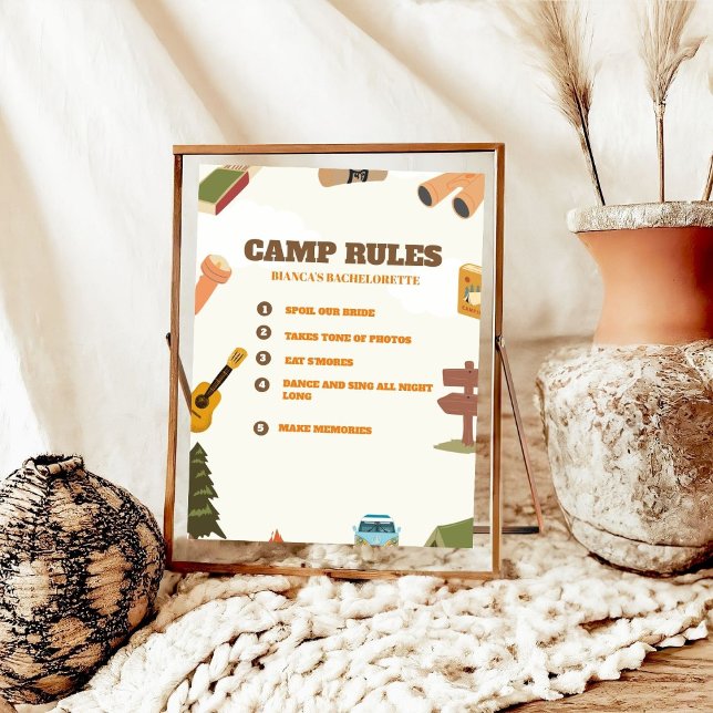 Poster Última Trilha Antes Da Bachelorette Do Campo De Vé (Criador carregado)