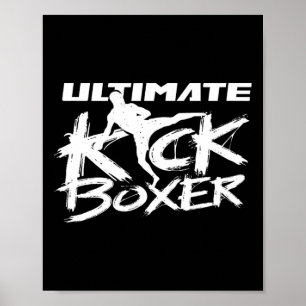Poster Ultimate Kickboxer Kickboxing Kickbox Kick Boxing