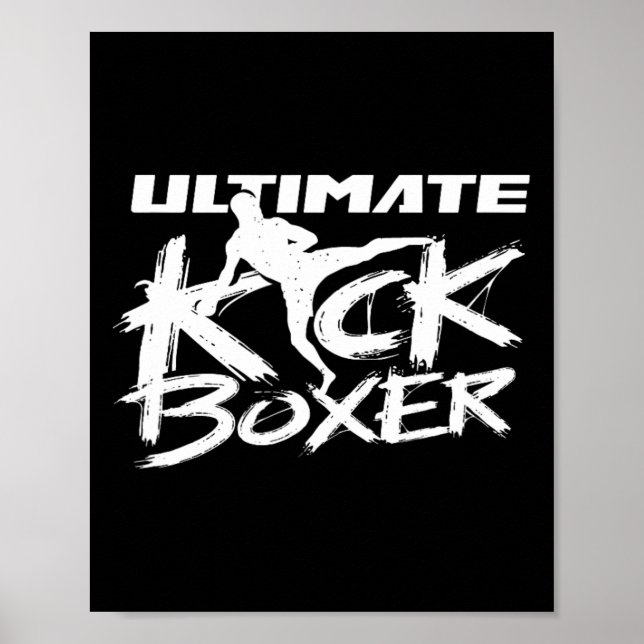 Poster Ultimate Kickboxer Kickboxing Kickbox Kick Boxing  (Frente)