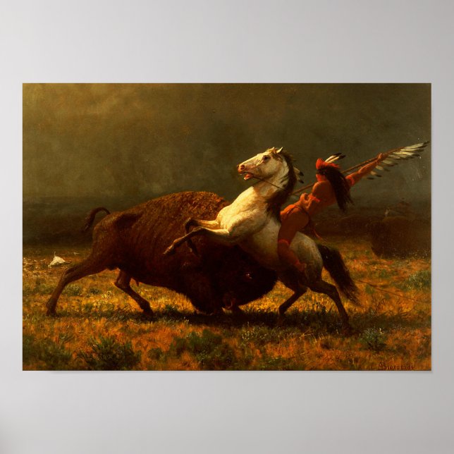 Poster Último da Caça Buffalo (Frente)