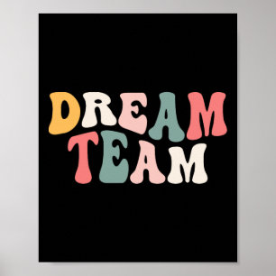 Poster Último Dia Da Escola De Volta À Equipe De Sonhos D