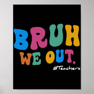 Poster Último Dia De Escola Alunos Professores Fim Do Ano