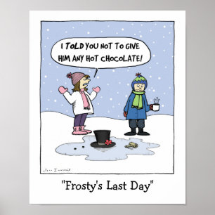 Pôster "Último dia Frosty "