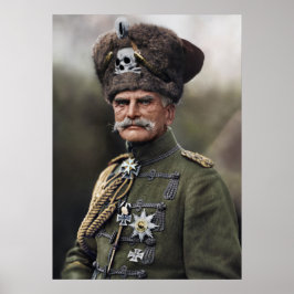 Poster Último Hussar August von Mackensen 1914