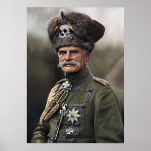 Poster Último Hussar August von Mackensen 1914
