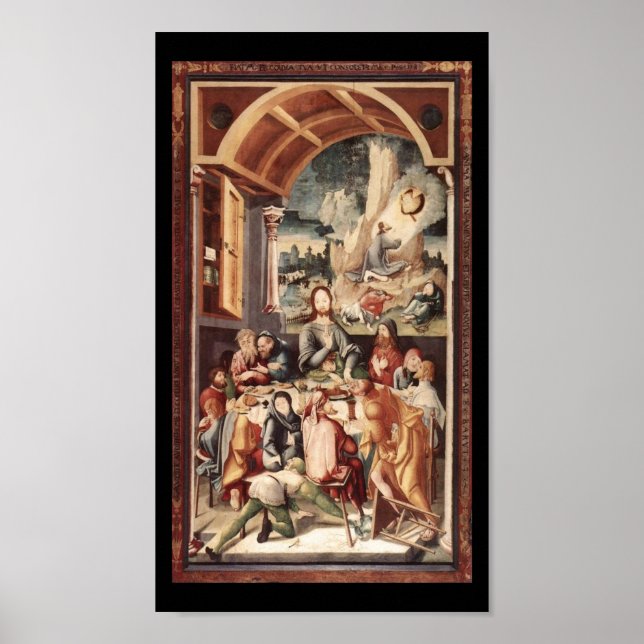 Pôster Último jantar (Frente)