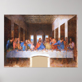 Poster Último jantar - Leonardo Da Vinci