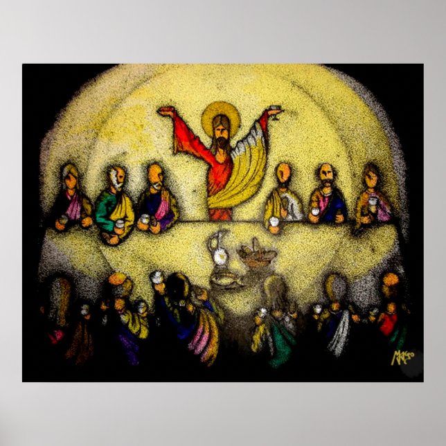 Pôster Último jantar / Ultima cena (Frente)