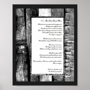 Poster Último lugar quieto