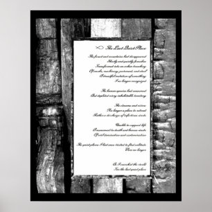 Poster Último lugar silencioso