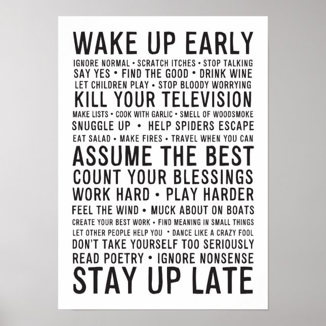 Pôster último manifesto (Frente)