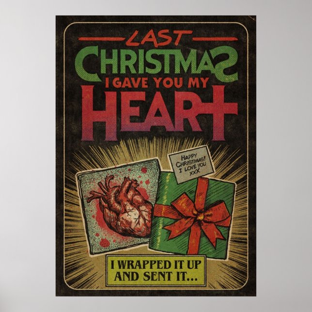 Poster Último Natal Wham (Frente)