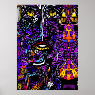 Poster Últimos pensamentos no leilão de arte - Ken Gage A