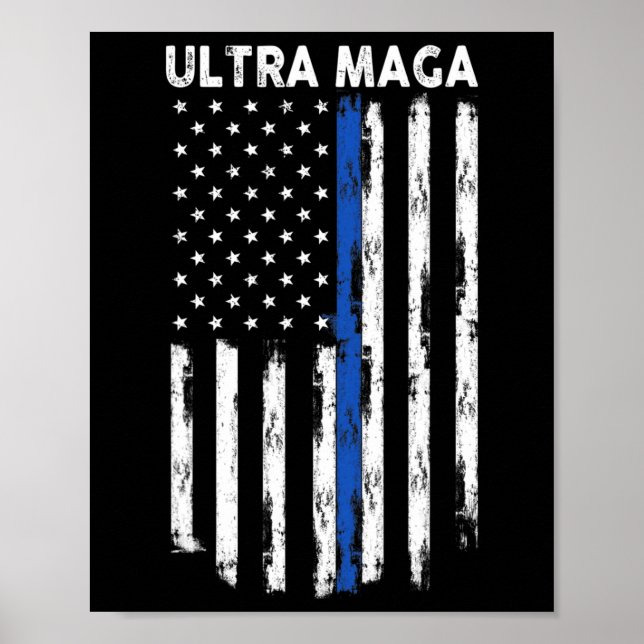 Poster Ultra Maga US Flag Orud Ultra Maga (Frente)