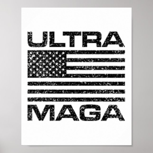 Poster Ultra Mega Estados Unidos Bandeira Americana Ultra (Frente)