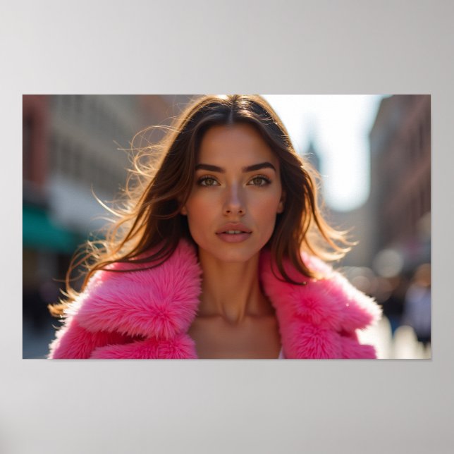 Poster Ultra-Realistic 8K Female Fashion Portraits - Comm (Frente)