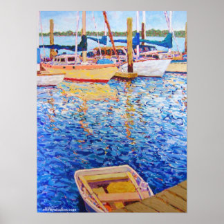 Pôster "Ultramarine Azul"