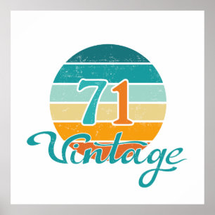 Poster Ultrassado 71 Vintage