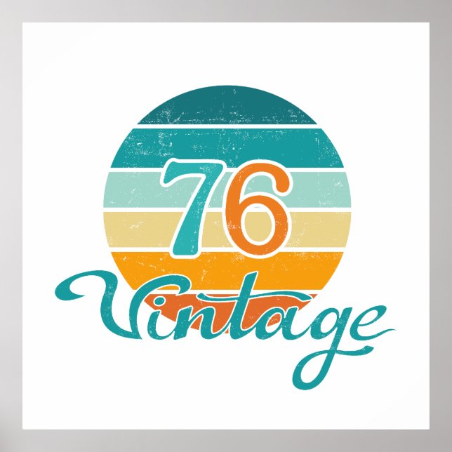 Poster Ultrassado 76 Vintage (Frente)