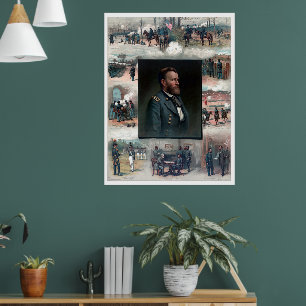 Poster Ulysses S Grant Academia Militar de West Point App