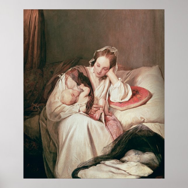 Pôster Um amor da mãe, 1839 (Frente)