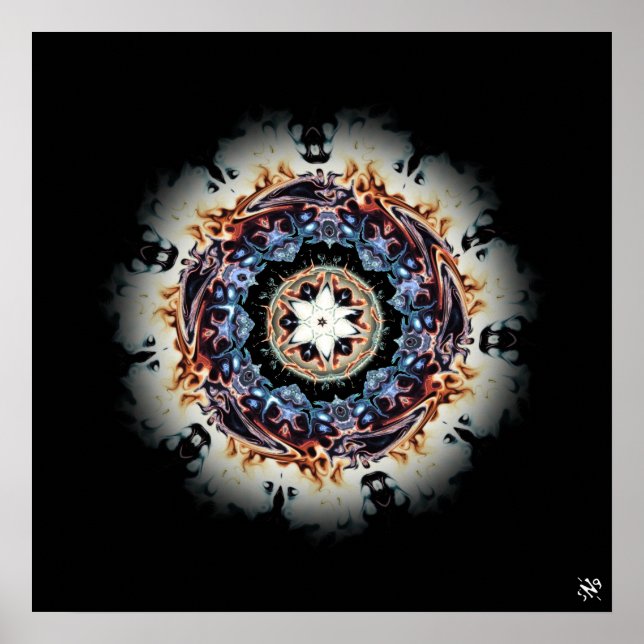 Poster Um anel de fogo (Frente)