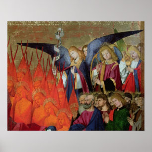 Poster Um anjo, 'da coroação do Virgin