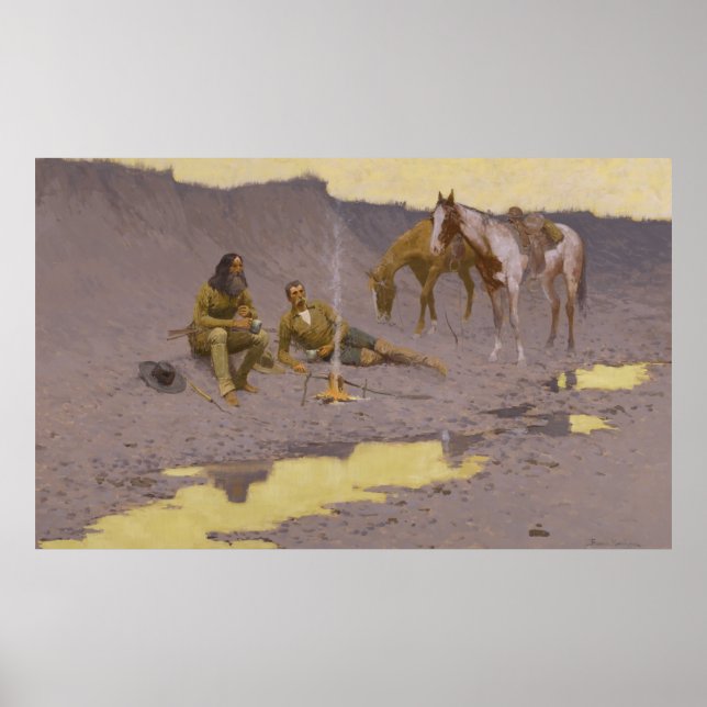 Poster Um Ano Novo no Cimmaron (Frente)