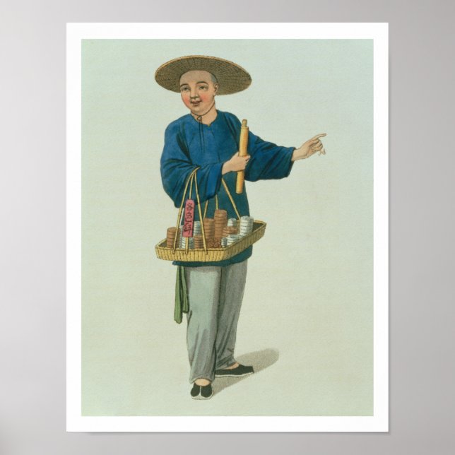 Poster Um aplauso, prato 26 de "A fantasia da China" (Frente)