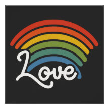 Um arco-íris do amor