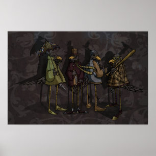 Poster Um assassinato dos corvos