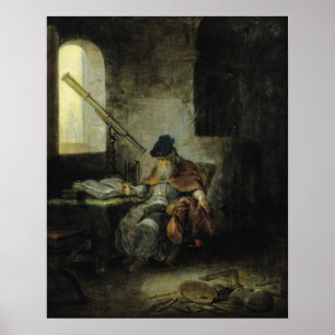 Pôster Um astrónomo