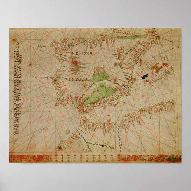 Poster Um atlas náutico (Frente)