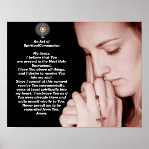 Poster Um Ato de Comunhão Espiritual