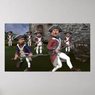 Poster Um Bayonet Ao Gluteus Magoa-Se Ao Máximo - Sm